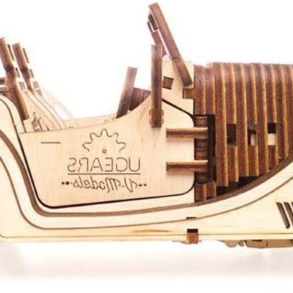 NEW UGEARS Car Roadster Vehicle Model 3D Wooden Puzzle Craft Project Brand new M - Picture 4 of 16